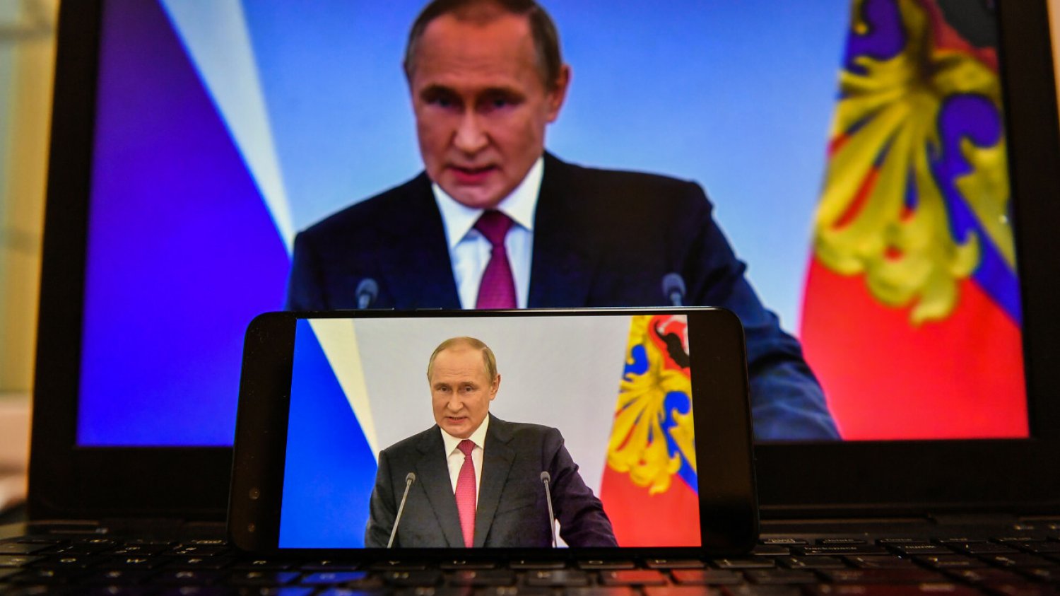 Każde orędzie Władimira Putina to w Rosji wydarzenie. Na ostatnie czekał cały świat.