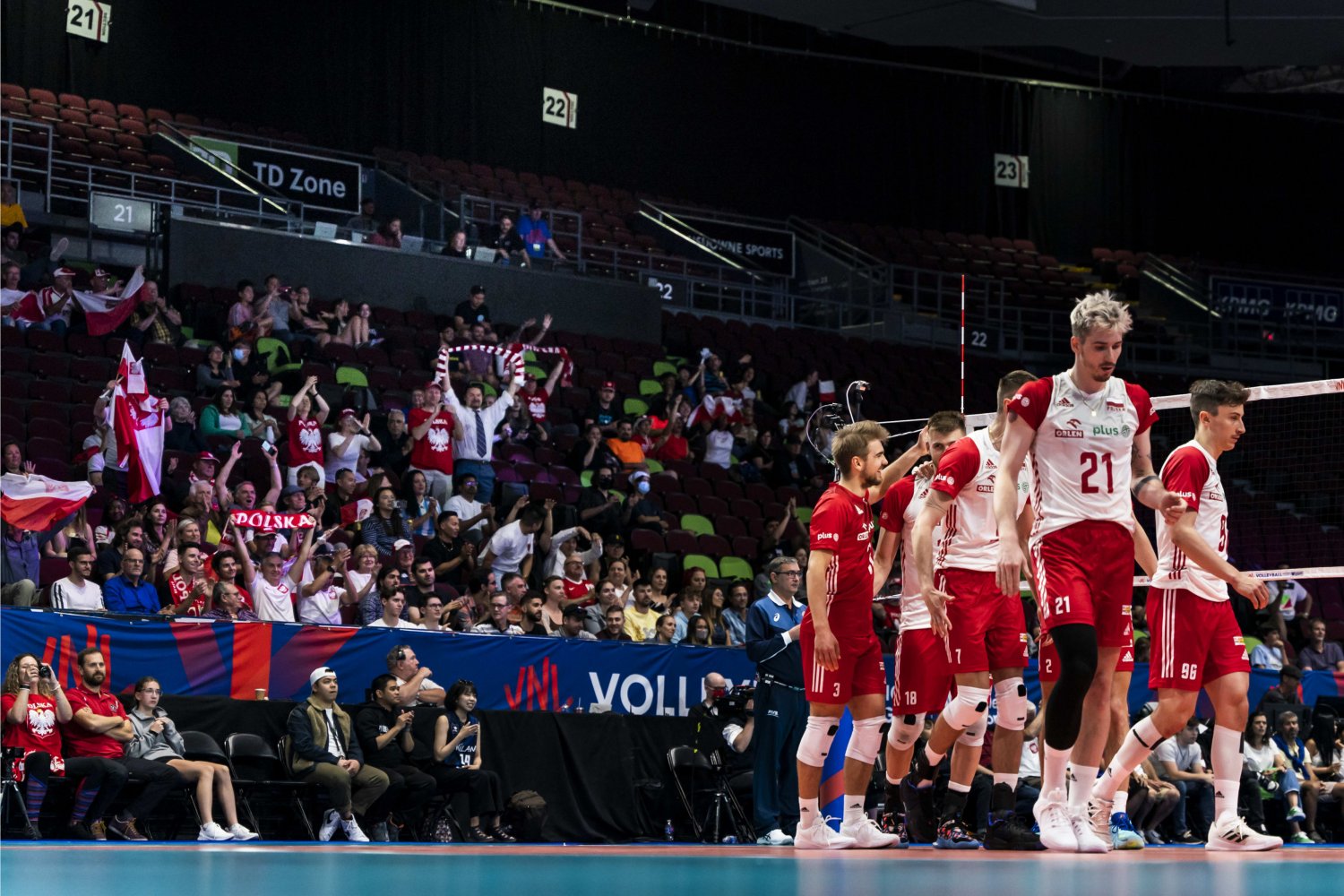 Polscy siatkarze w Ottawie nie mogą liczyć na pełne trybuny, choć polskich fanów nie brakuje