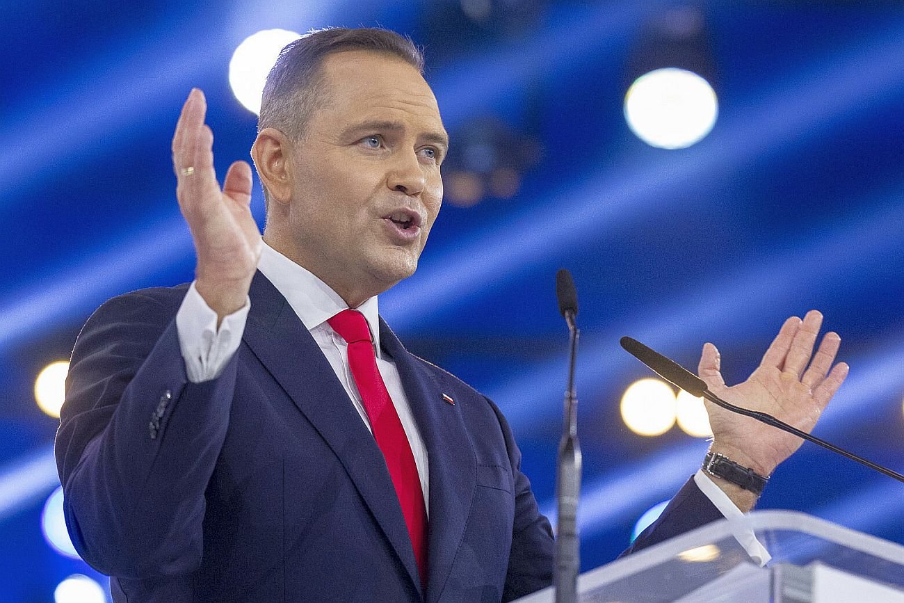 "Zełenski jest winny". Kuriozalne słowa Karola Nawrockiego