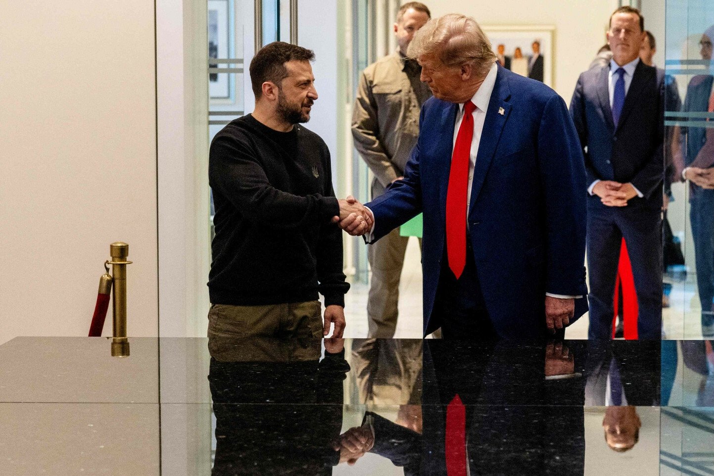 Trump zaprosił Zełenskiego do Trump Tower.