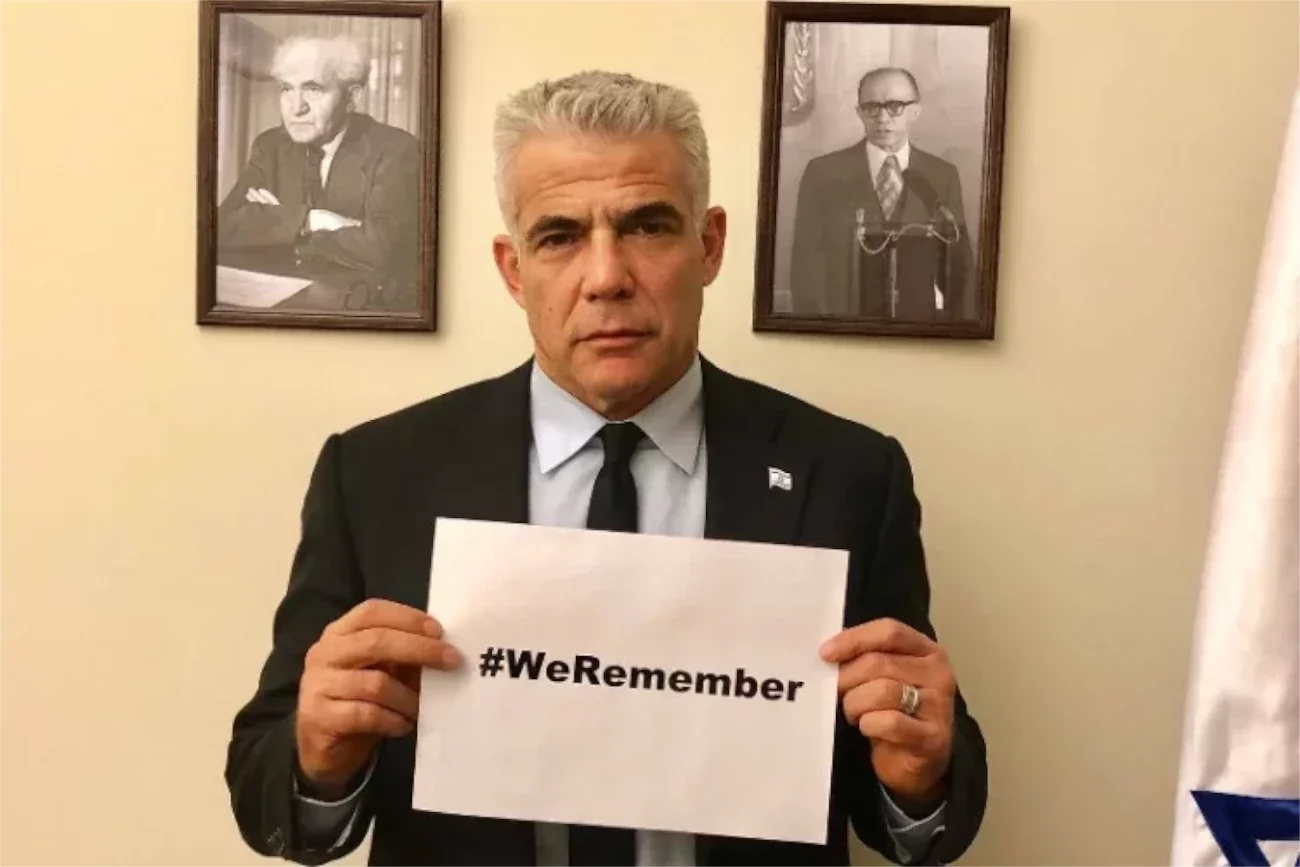 Minister spraw zagranicznych Izraela Yair Lapid zwrócił się do USA o pomoc ws. polskiej ustawy.