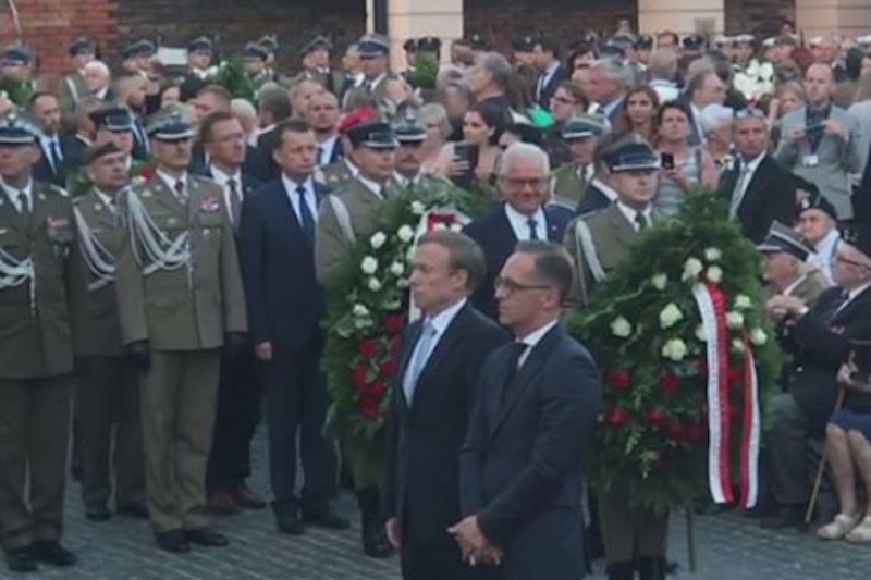 Niemiecka delegacja była w środę obecna podczas obchodów związanych z rocznicą wybuchu Powstania Warszawskiego.