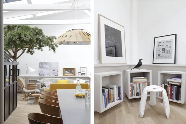 Paryski loft Rue Voltaire.