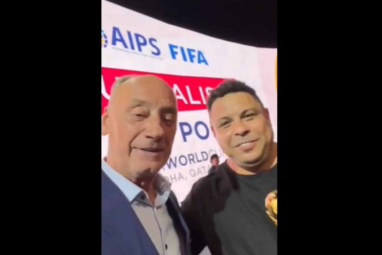 Dariusz Szpakowski dostał od Ronaldo prestiżową nagrodę dla dziennikarzy sportowych.