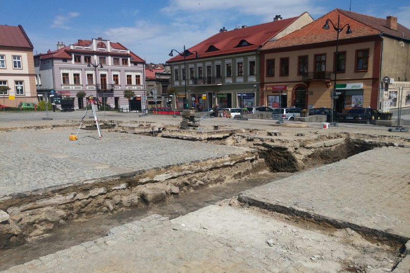 Stanowisko archeologiczne w Bochni musi zostać zamknięte do piątku.