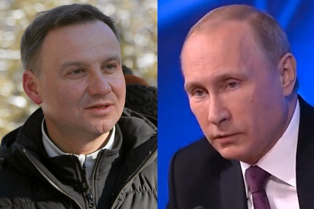 Andrzej Duda miał problem z pytaniem o telefon do Władimira Putina