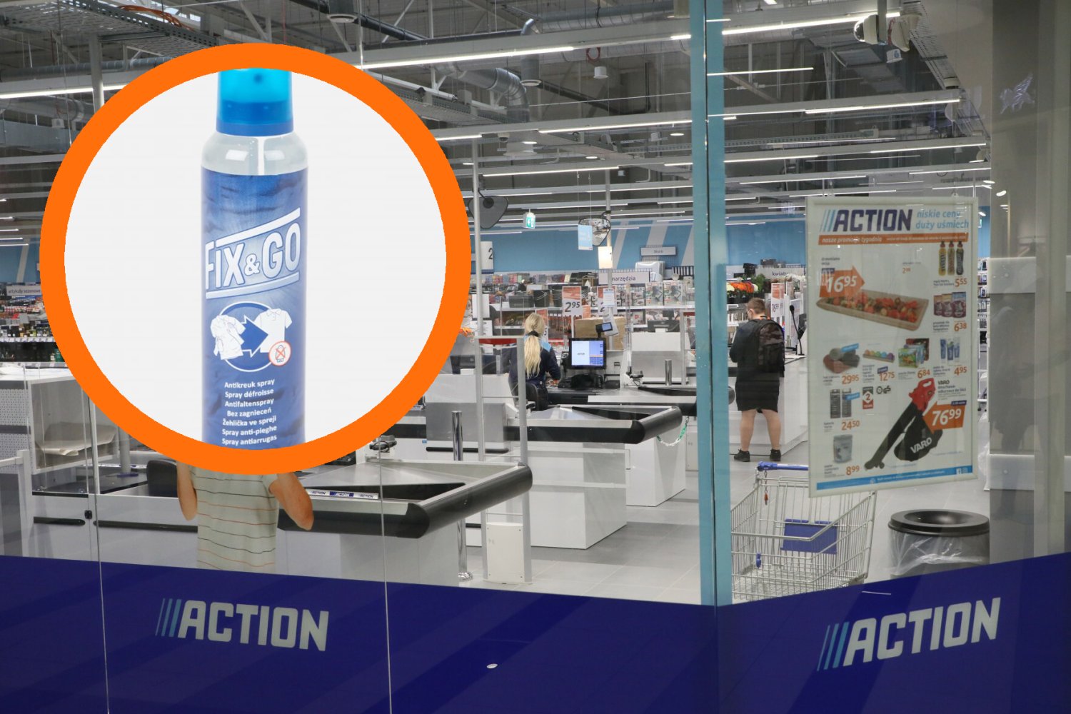 Żelazko w sprayu z Action. Czy naprawdę działa?