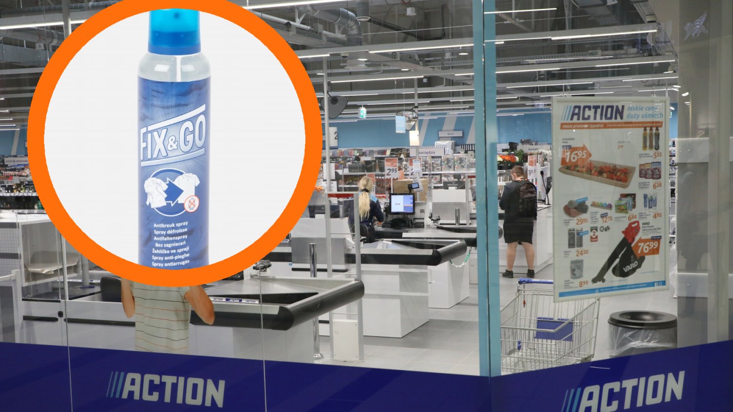Żelazko w sprayu z Action. Czy naprawdę działa?