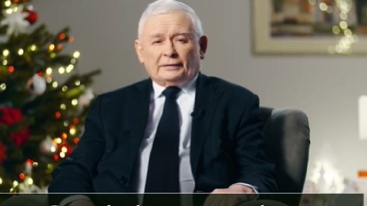 Prezes PiS Jarosław Kaczyński