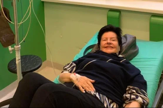 Joanna Senyszyn znalazła się w szpitalu z powodu problemów z kręgosłupem.