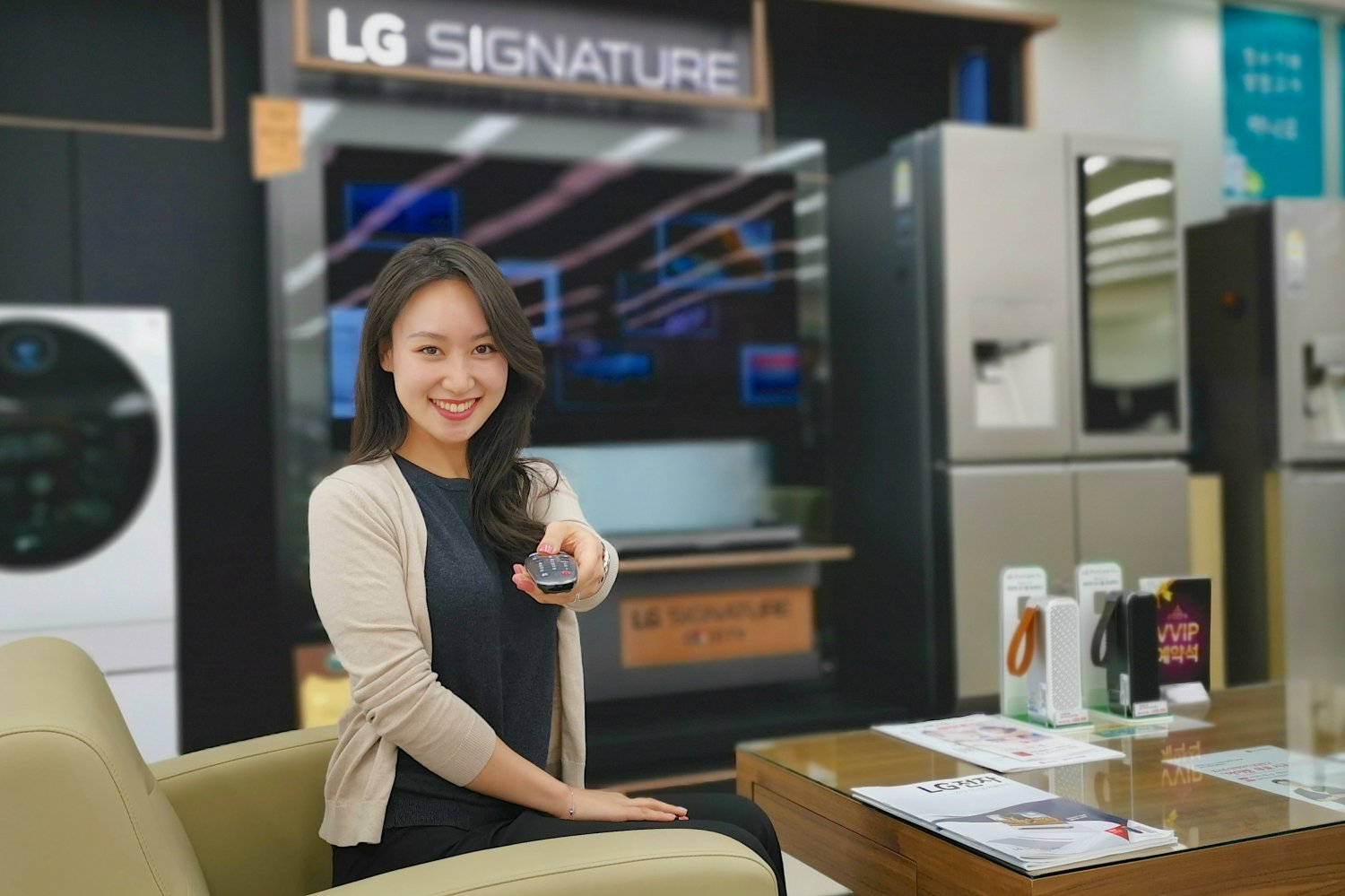 W seulskim Best Shopie, czyli  sztandarowym sklepie firmy LG