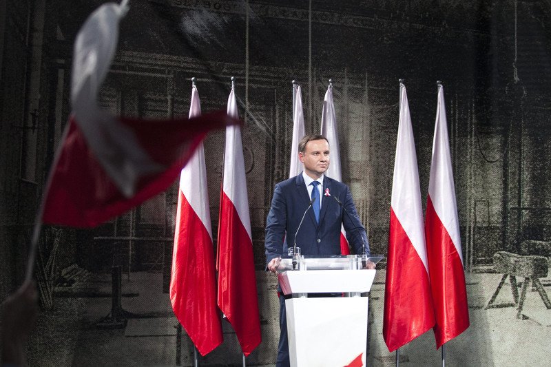 Andrzej Duda kandyduje na prezydenta z ramienia Prawa i Sprawiedliwości.