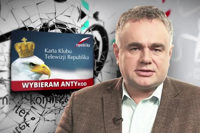Reklama dostęp do stacji dla widzów TV Republika w internecie uderza w KOD.