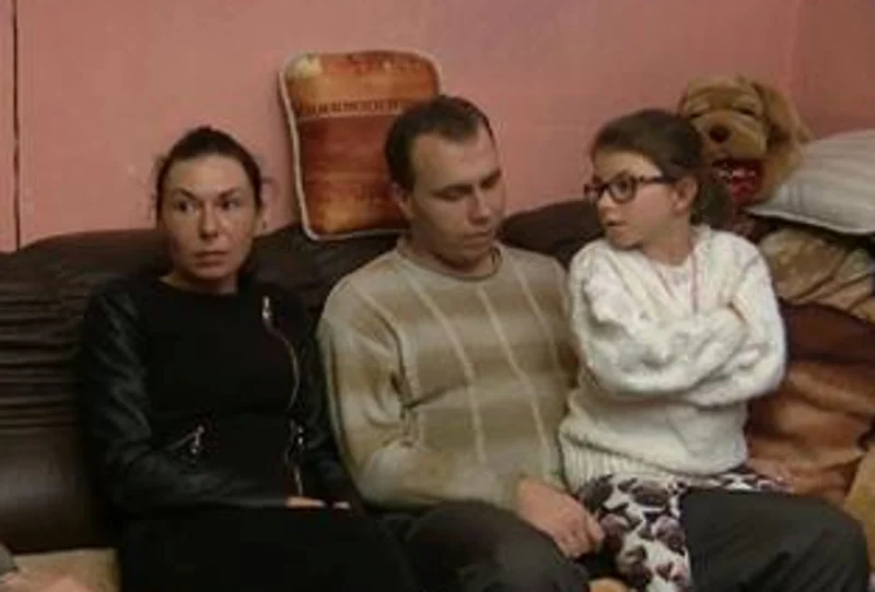 Weronika z bratem i starszą siostrą.