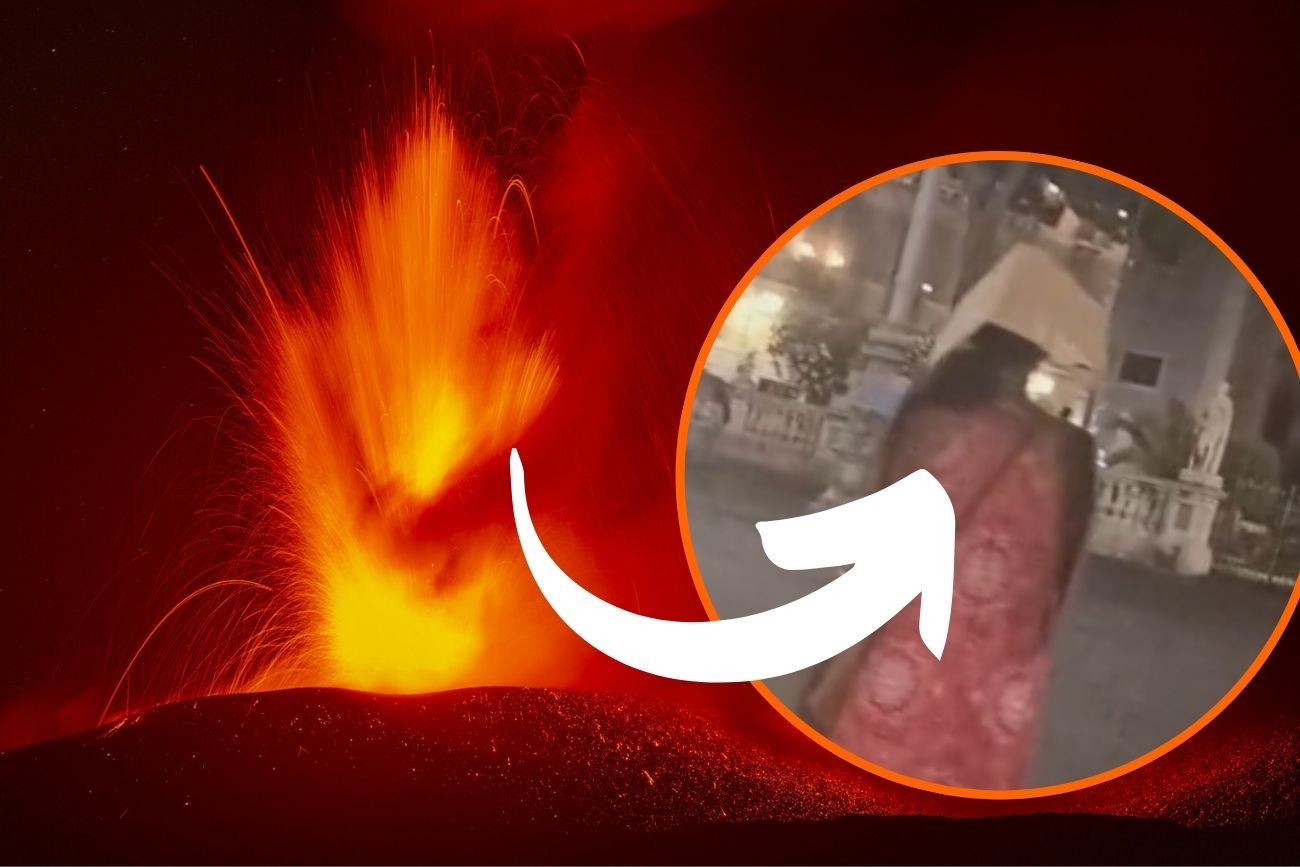 Wybuch Etny problemem na Sycylii. Turyści chronią się przed popiołem