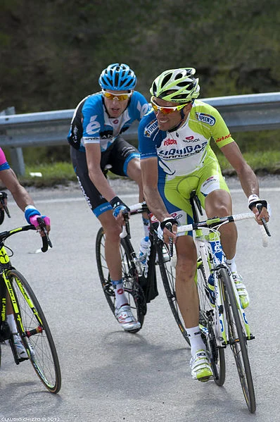 Ryder Hesjedal jeszcze w cieniu Ivana Basso.
