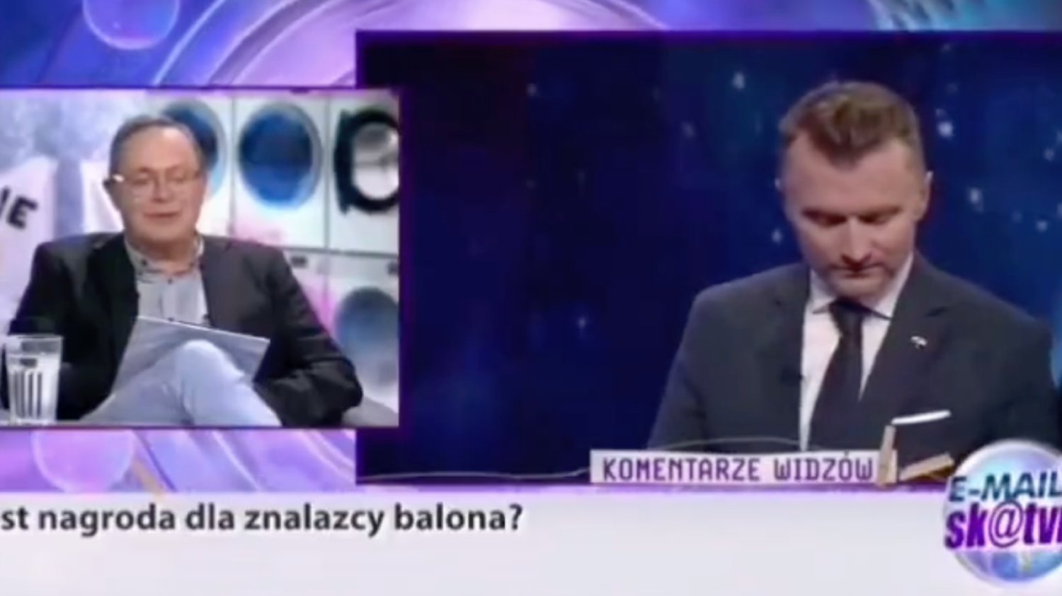 Skandal w "Szkle kontaktowym". Sianiecki wymownie o słowach Daukszewicza