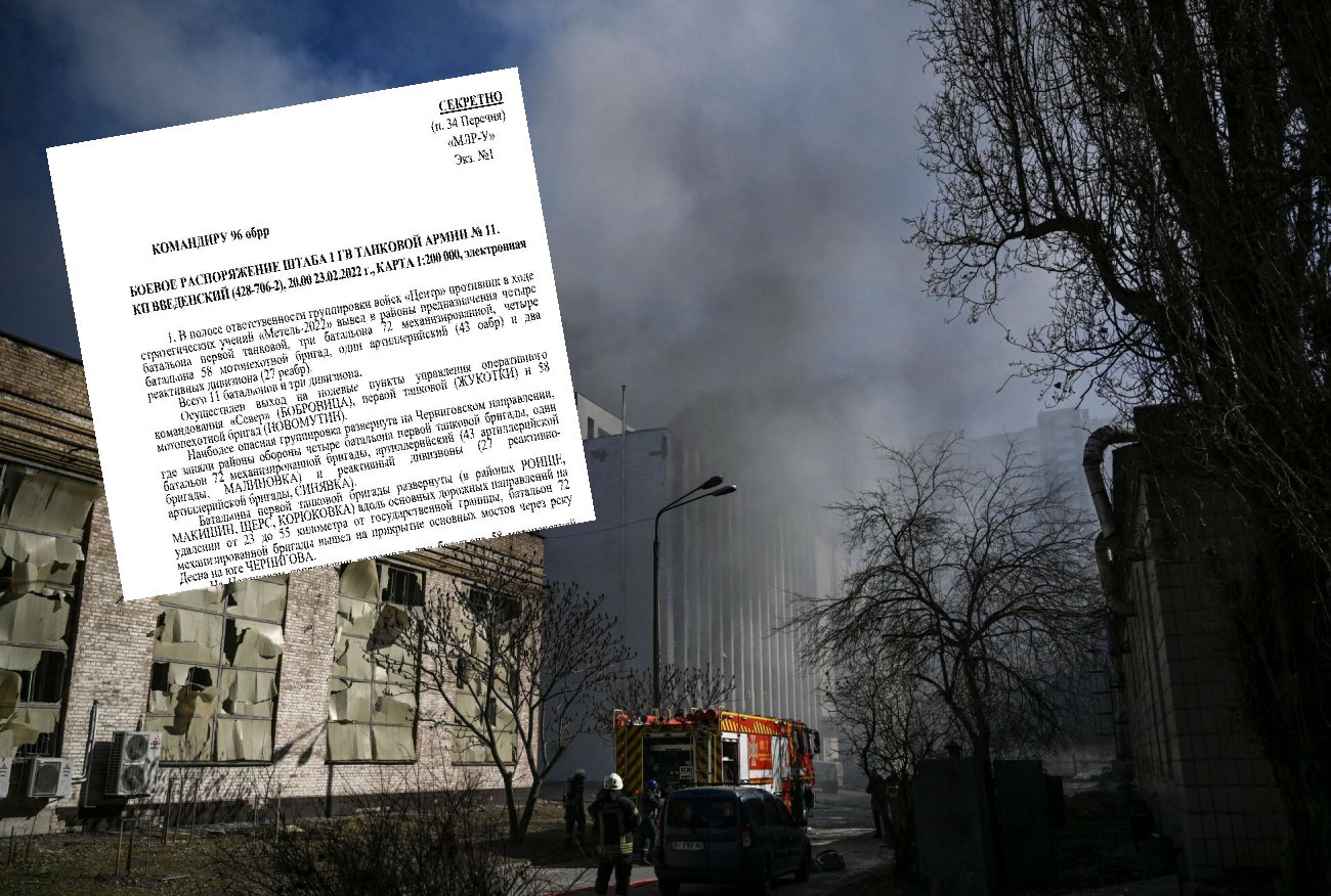 Wojna w Ukrainie. Ujawniono rosyjski dokument z rozkazami ws. Kijowa