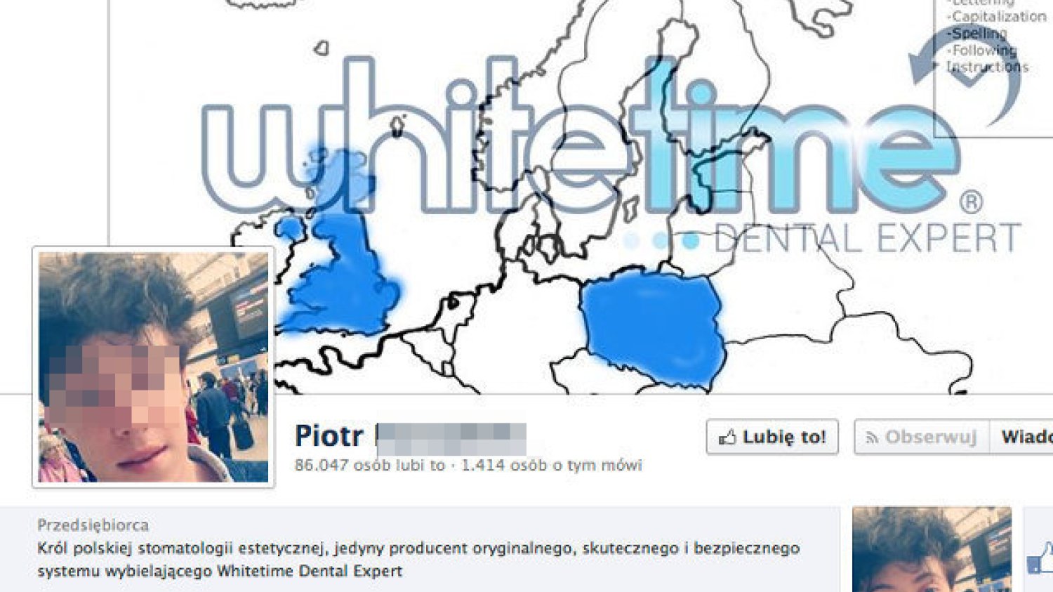 Prokuratura postawiła Piotrowi K. zarzut nieprawidłowego wprowadzania do obrotu wybielacza WhiteTime