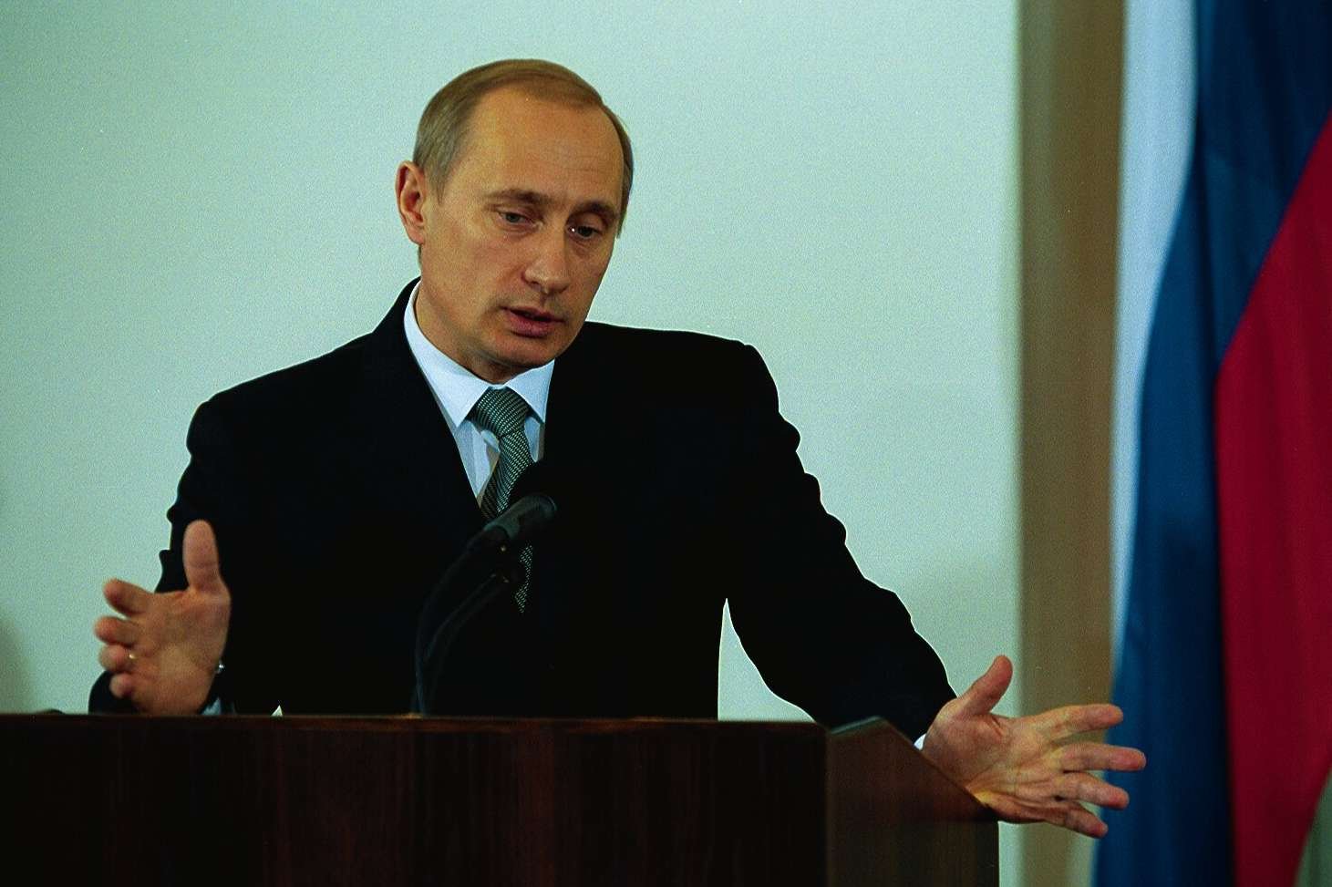 Były prezydent, obecny premier Rosji i kandydat w tegorocznych wyborach prezydenckich Władimir Putin.