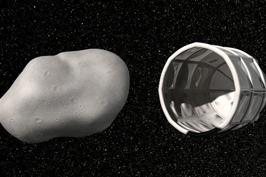 Pojazd kosmiczny przechwytujący asteroidę bogatą w wodę