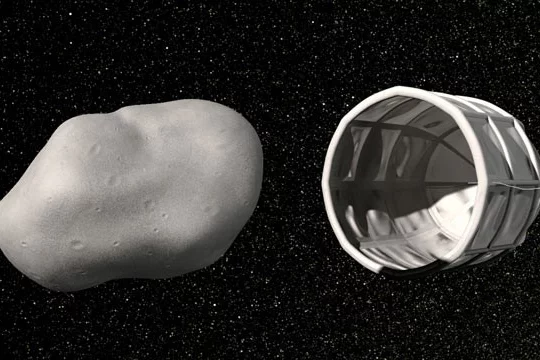 Pojazd kosmiczny przechwytujący asteroidę bogatą w wodę