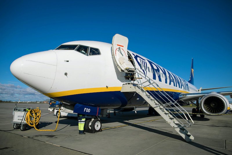 Samolot linii Ryanair