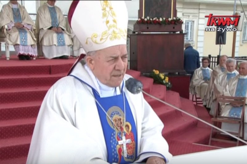 Biskup Edward Frankowski na Jasnej Górze krytykował LGBT i marsze równości. Mówił o "wojnie religijnej".