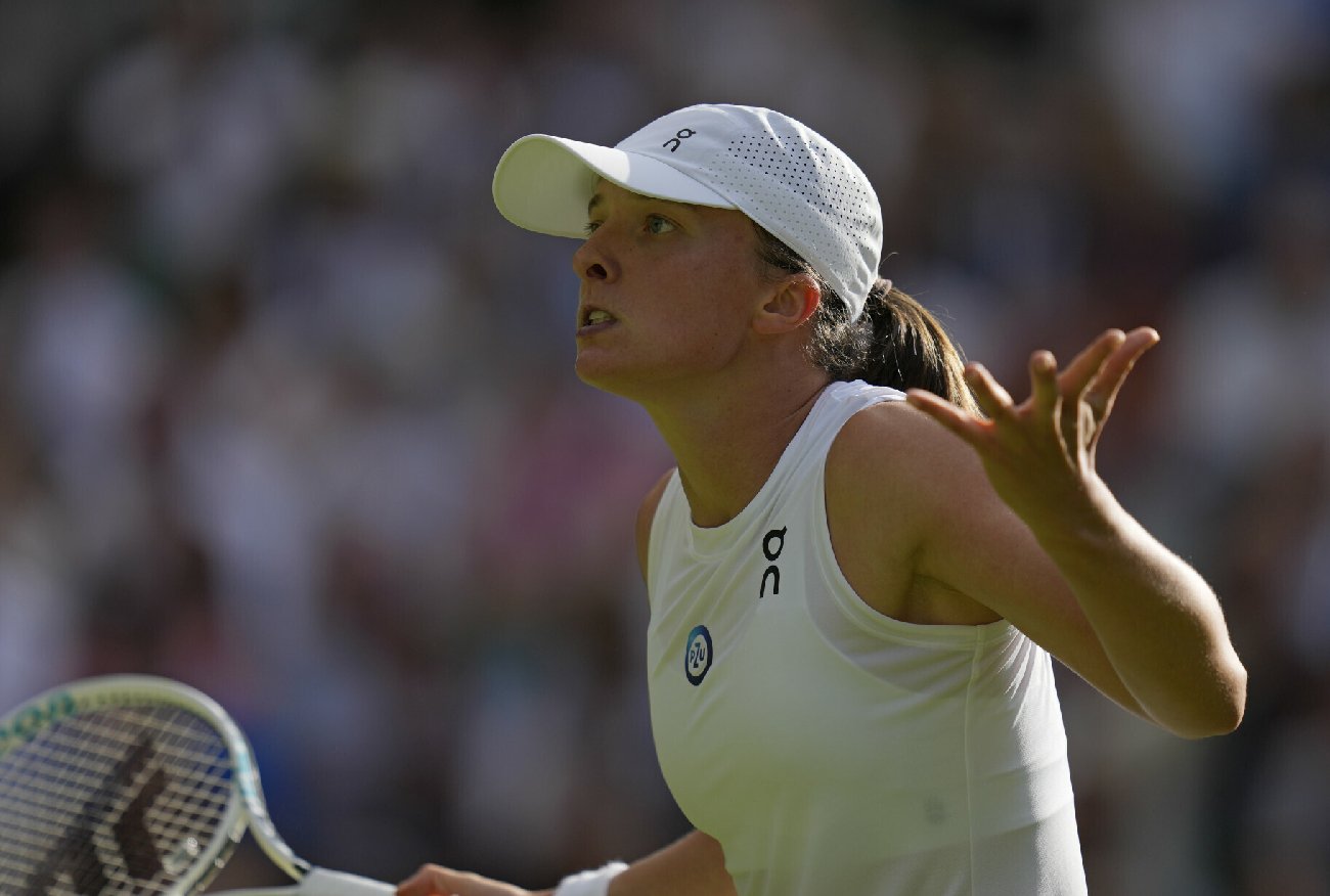 Wimbledon 2023: Iga Świątek w ćwierćfinale przegrała z Eliną Switoliną.