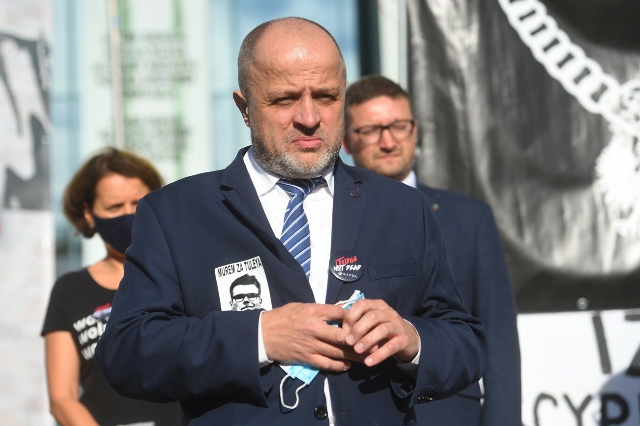 Sędzia Piotr Gąciarek odsunięty od orzekania.