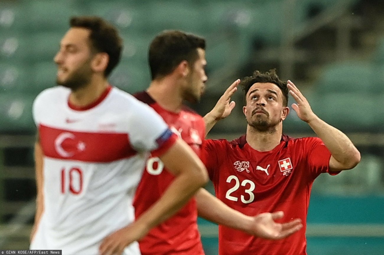 Xherdan Shaqiri poprowadził swój zespół do triumfu z Turcją w Euro 2020