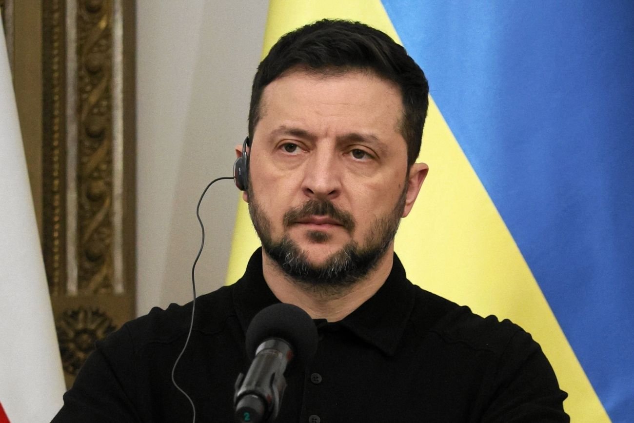 Zełenski zabrał głos. Ujawnił, ile dronów było skierowanych w stronę Polski