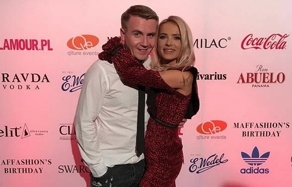 Dominik Borkowicz już od kilku lat jest menadżerem Julii Kuczyńskiej (Maffashion).