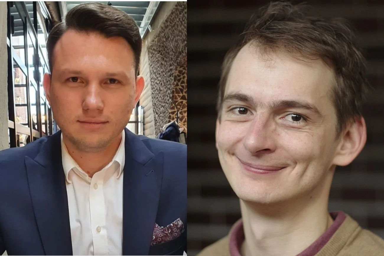 Sławomir Mentzen i Jaś Kapela.