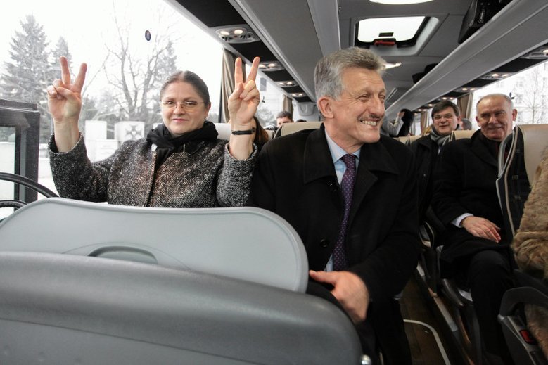 Stanisław Piotrowicz wcześniej brał udział w akcji "Różaniec do granic"