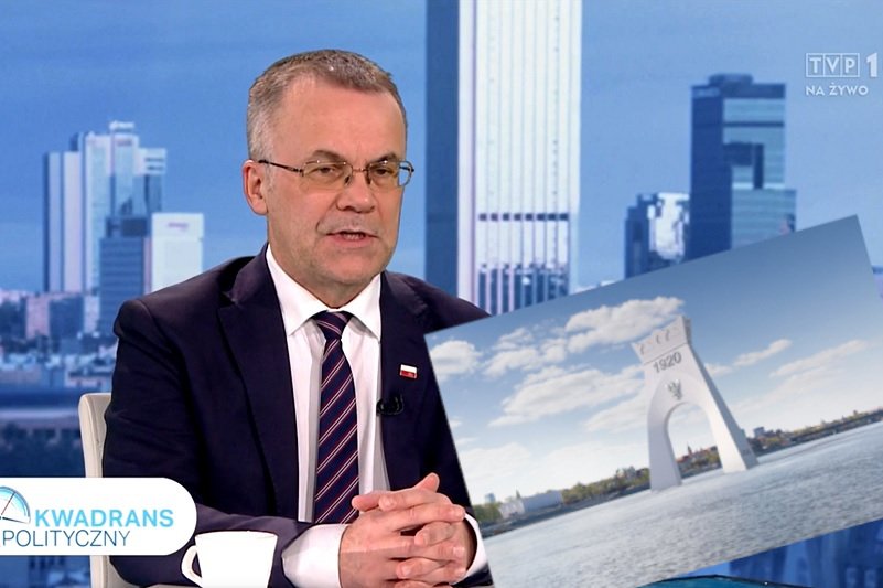 Jarosław Sellin ujawnił, gdzie i kiedy może stanąć w Warszawie łuk triumfalny.