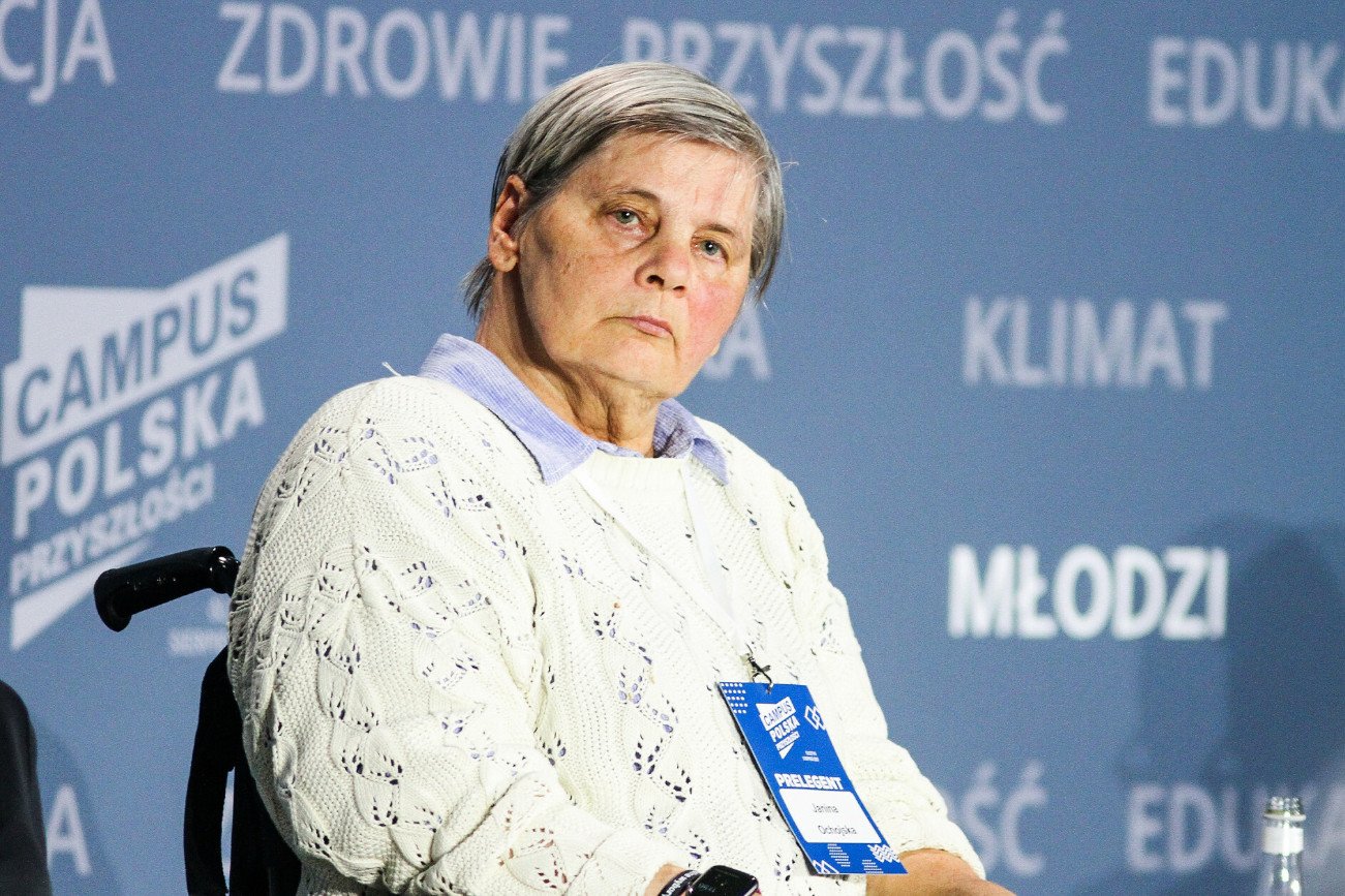 Janina Ochojska zabrała głos ws. uchodźców z Ukrainy.