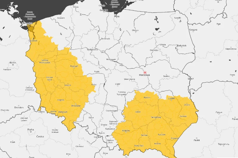 IMGW wydało szereg alertów IMGW wydało szereg alertów