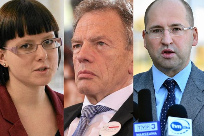 Kandydaci do europarlamentu na Mazowszu.