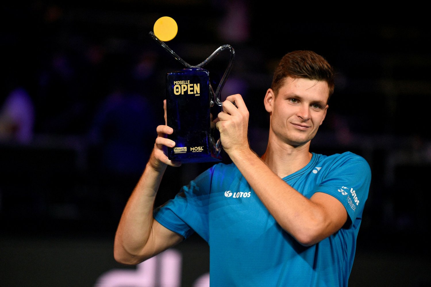 Hubert Hurkacz wygrał turniej w Metz, to jego czwarty triumf w karierze
