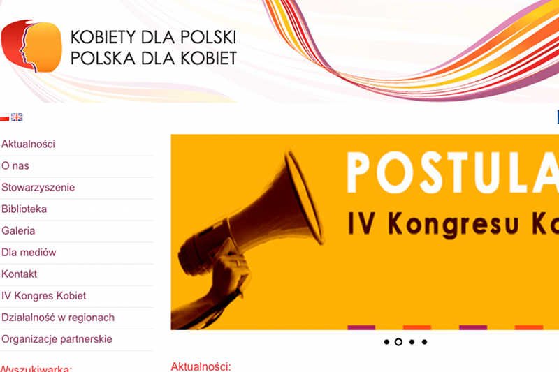 Gabinet Cieni Kongresu Kobiet skrytykował Ruch Palikota za odwołanie Wandy Nowickiej ze stanowiska wicemarszałka Sejmu