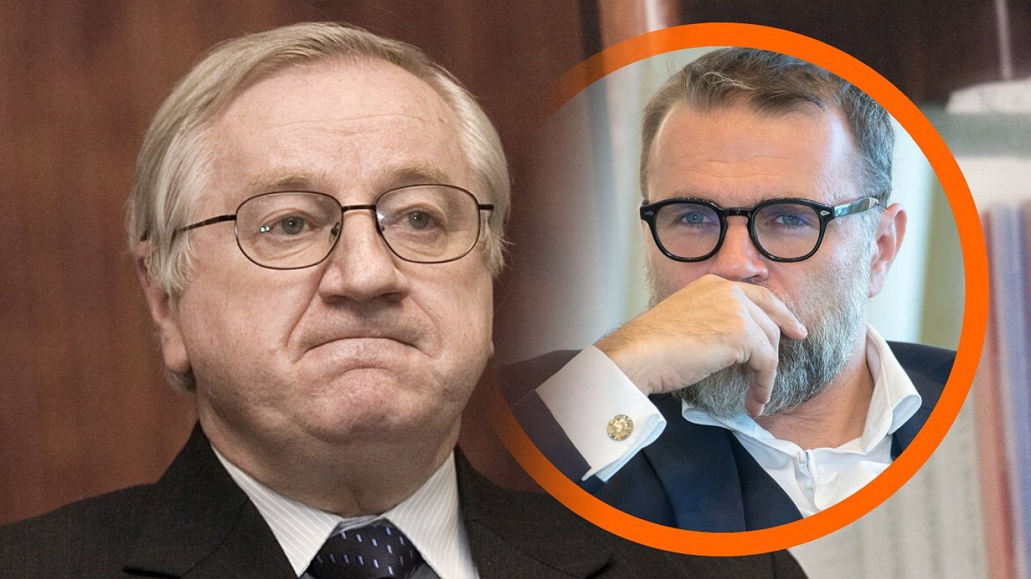 prof. Bogdan Góralczyk i Jacek Bartosiak