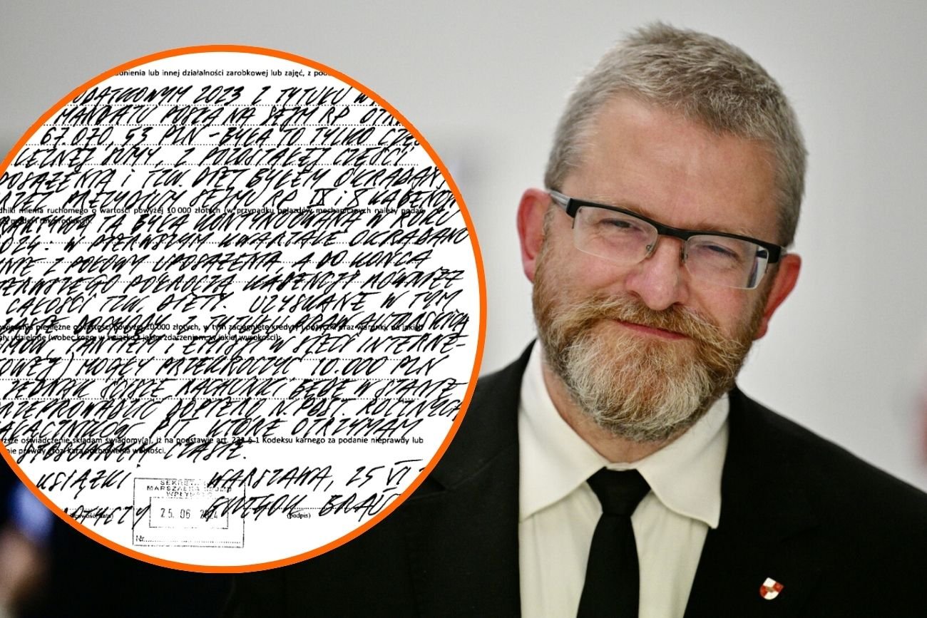 Tak wygląda oświadczenie majątkowe Grzegorza Brauna