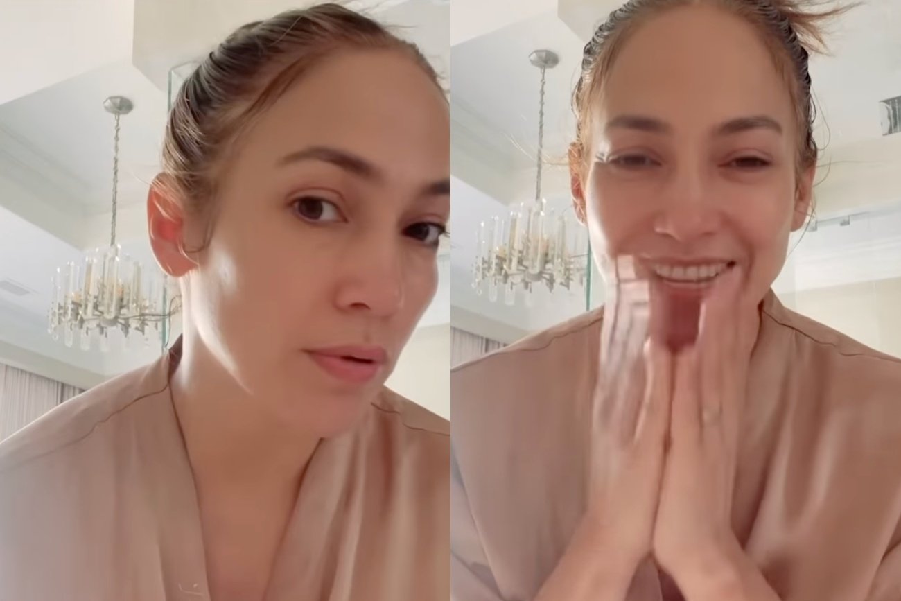 Jennifer Lopez zapozowała bez makijażu. Niedawno skończyła 54 lata [WIDEO]