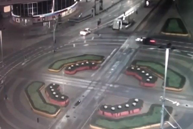 Izabella C. wjechała w grudniu na schody prowadzące do przejścia podziemnego pod rondem Dmowskiego