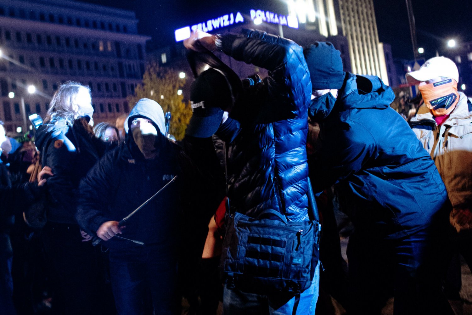 Jeden z protestów SK w Warszawie. Zdjęcie ilustracyjne.