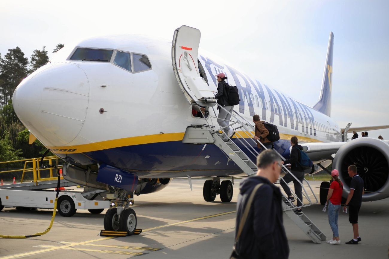 Awaryjne lądowanie Ryanaira