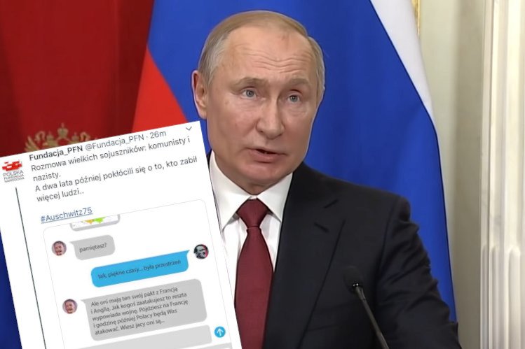 PFN odpowiedziała na zarzuty Putina w dość niekonwencjonalny sposób...