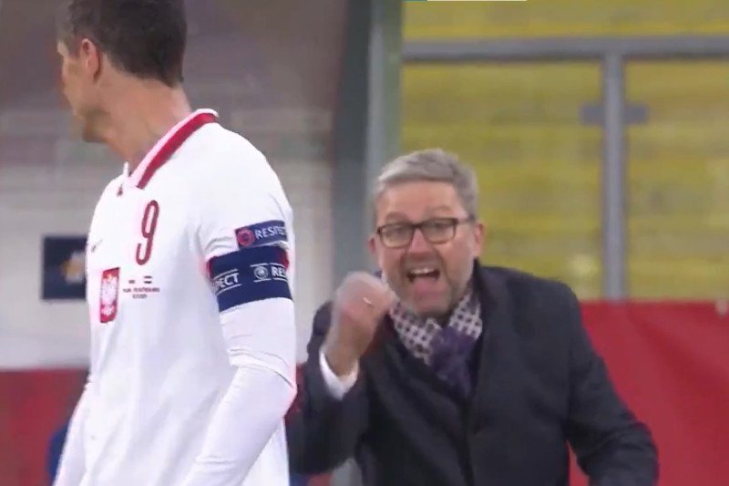 Jerzy Brzęczek jest zażenowany postawą dziennikarzy TVP Sport.