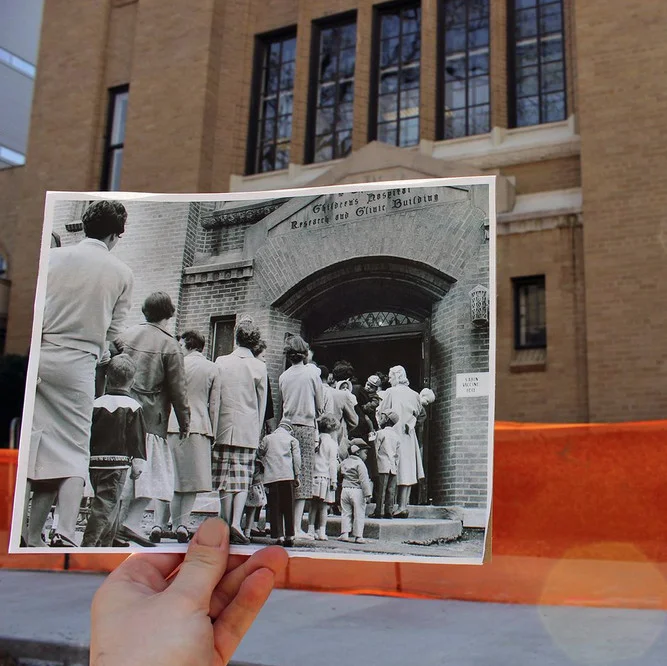 55 lat temu po szczepionkę na polio ustawiały się kolejki. Na zdjęciu szpital dziecięcy w Cincinnati.